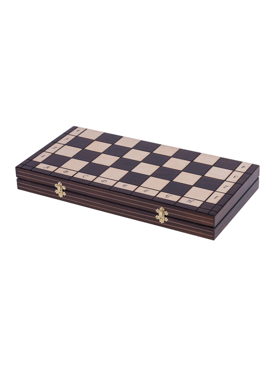 SQUARE - Wooden Chess Set - Kingdom Incrustation
