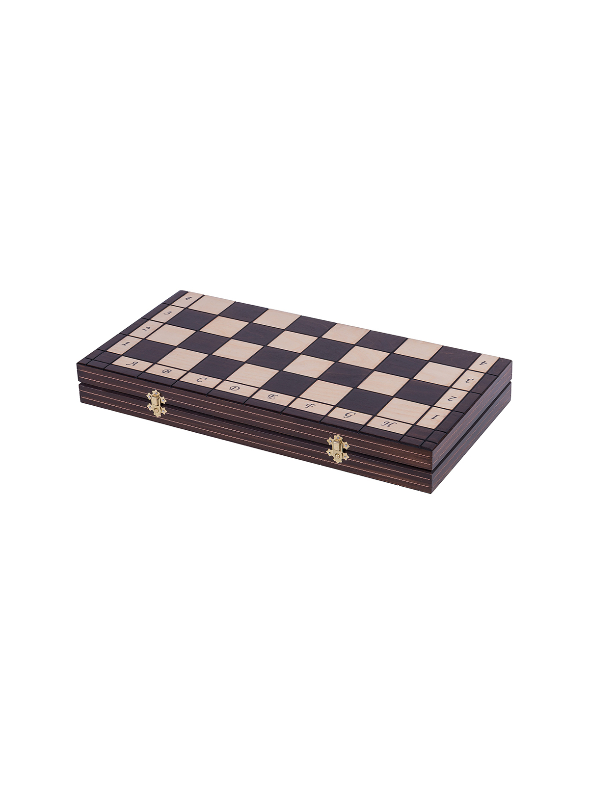 SQUARE - Wooden Chess Set - Kingdom Incrustation