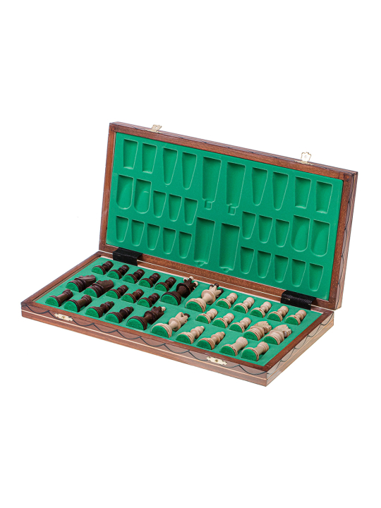 SQUARE - Wooden Chess Set Consul