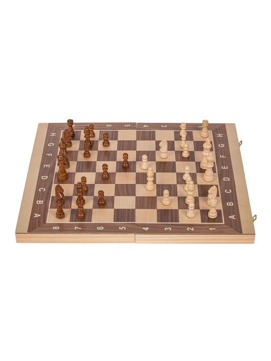 SQUARE - Spiel Präsident - Schach + Dame + Backgammon