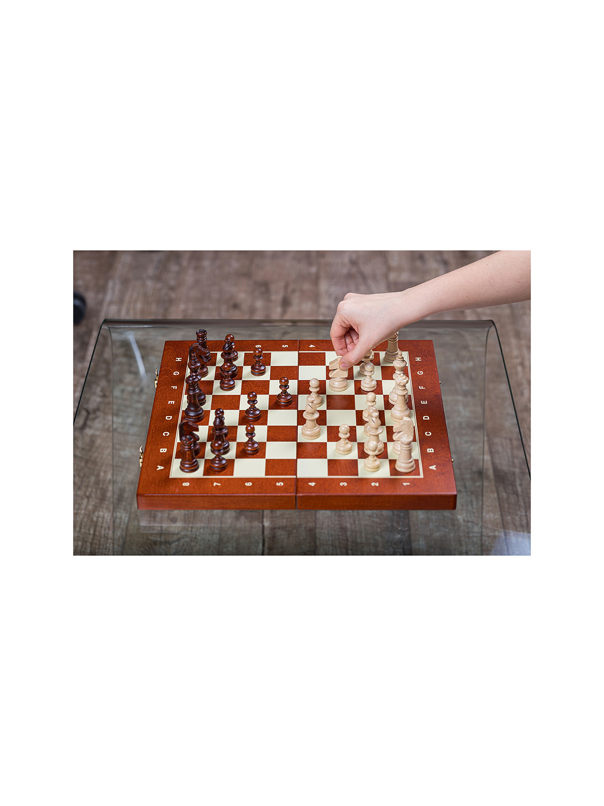 SQUARE - Szachy Magnetyczne - Staunton 4 - sklep : square-game.eu