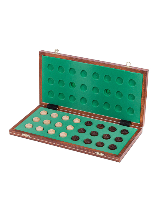 SQUARE - Wooden Checkers 64 - Fields