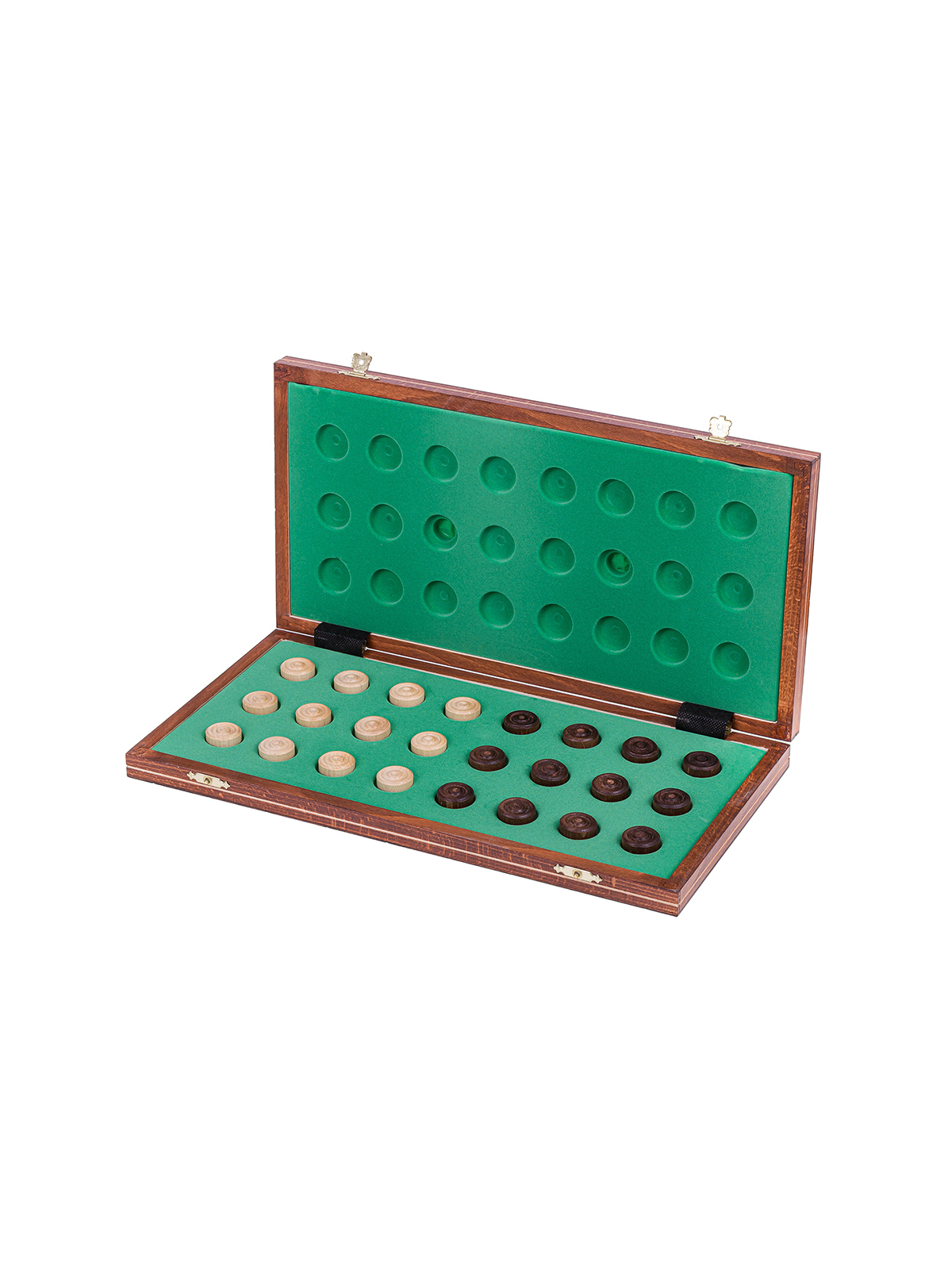 SQUARE - Wooden Checkers 64 - Fields