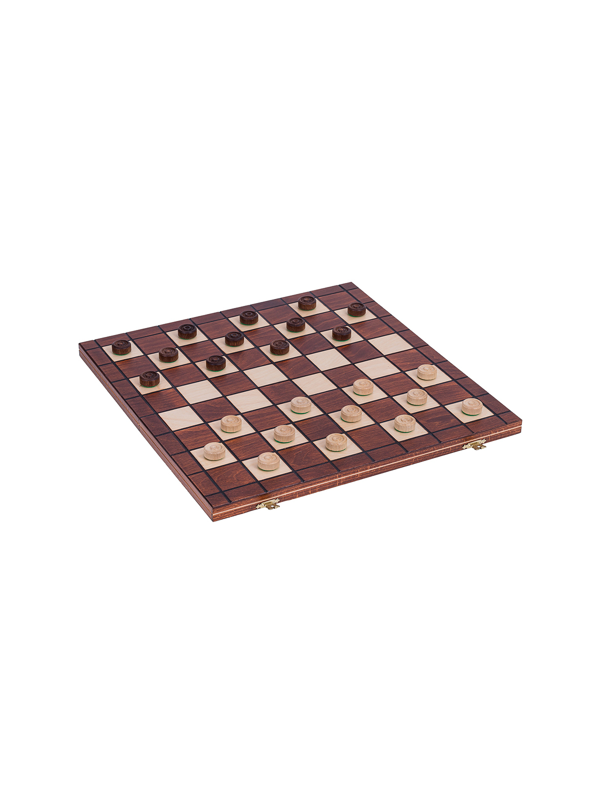 SQUARE - Wooden Checkers 64 - Fields