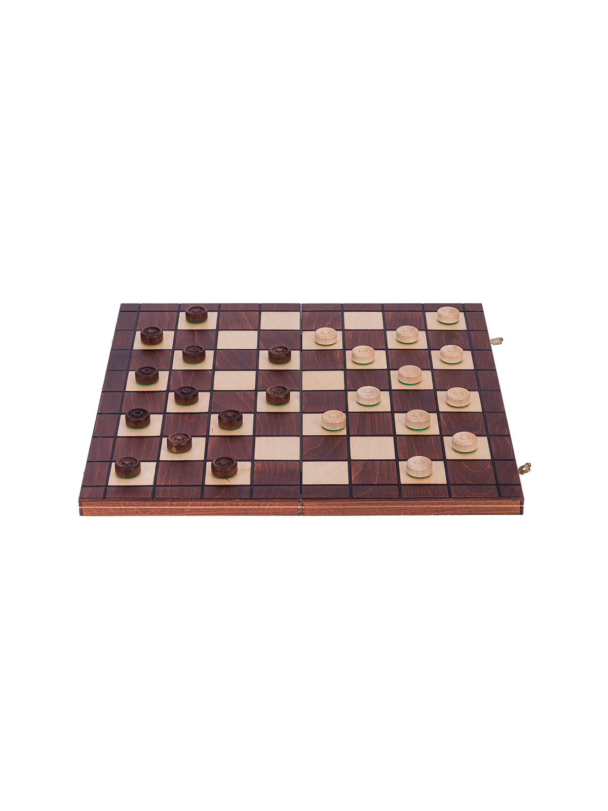 SQUARE - Wooden Checkers 64 - Fields
