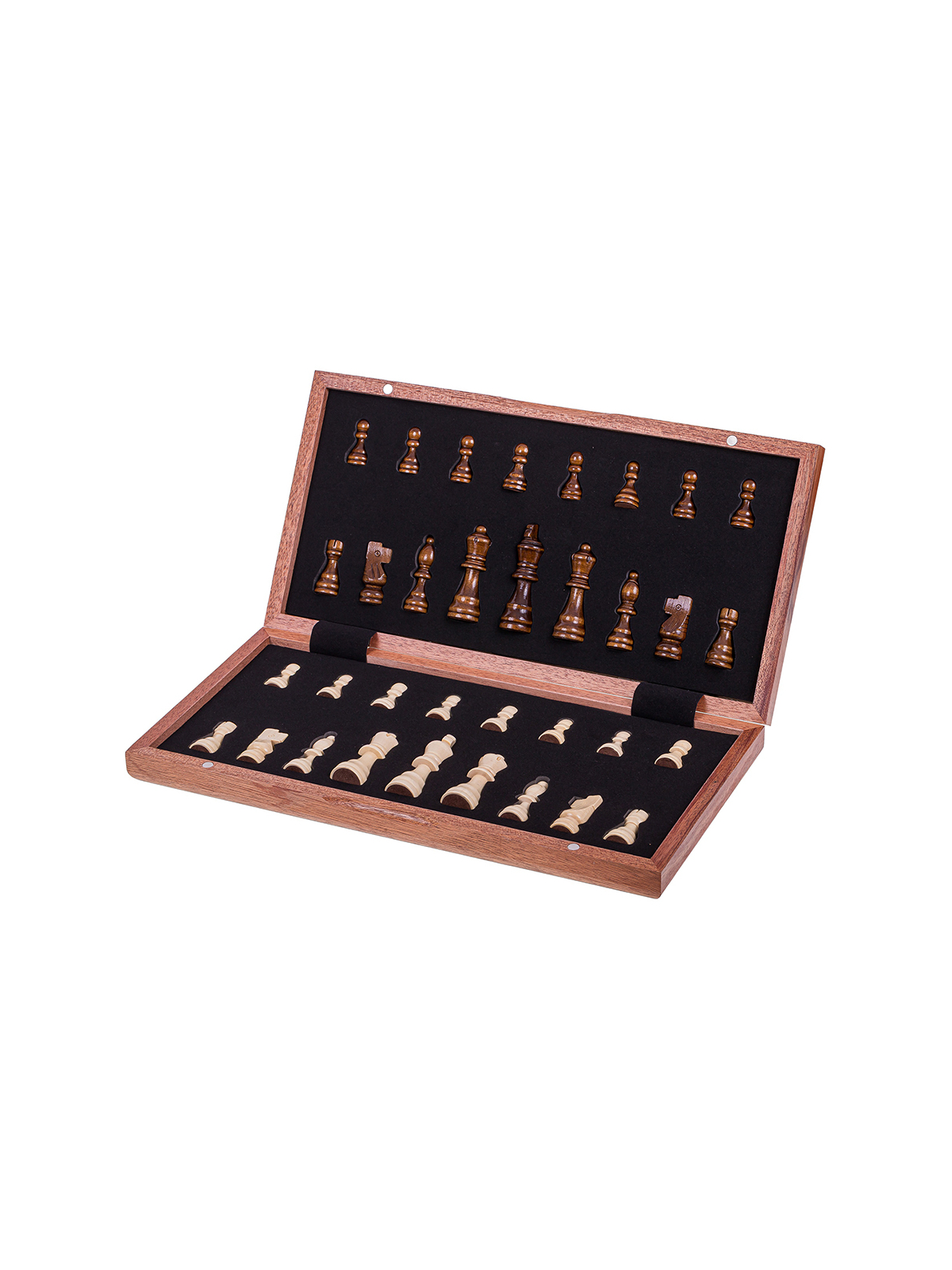 SQUARE - Chess Magnetic 290 - Mahogany - Online Chess Shop