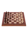 SQUARE - Chess Magnetic 290 - Mahogany - Online Chess Shop