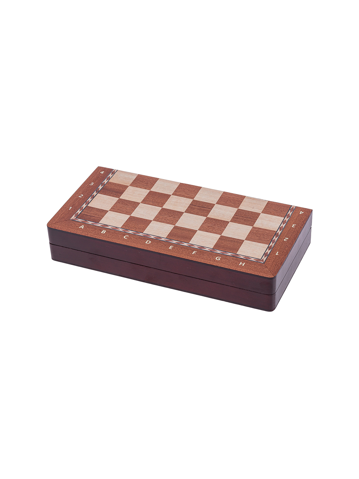 SQUARE - Chess Magnetic 290 - Mahogany - Online Chess Shop