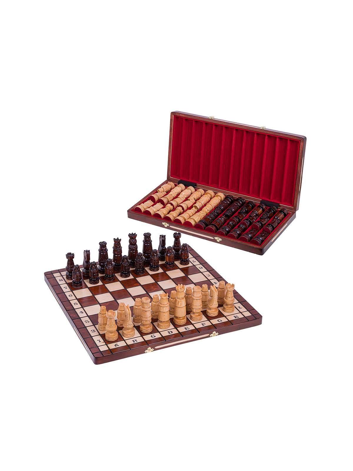 SQUARE - Schach aus Holz - Wawel
