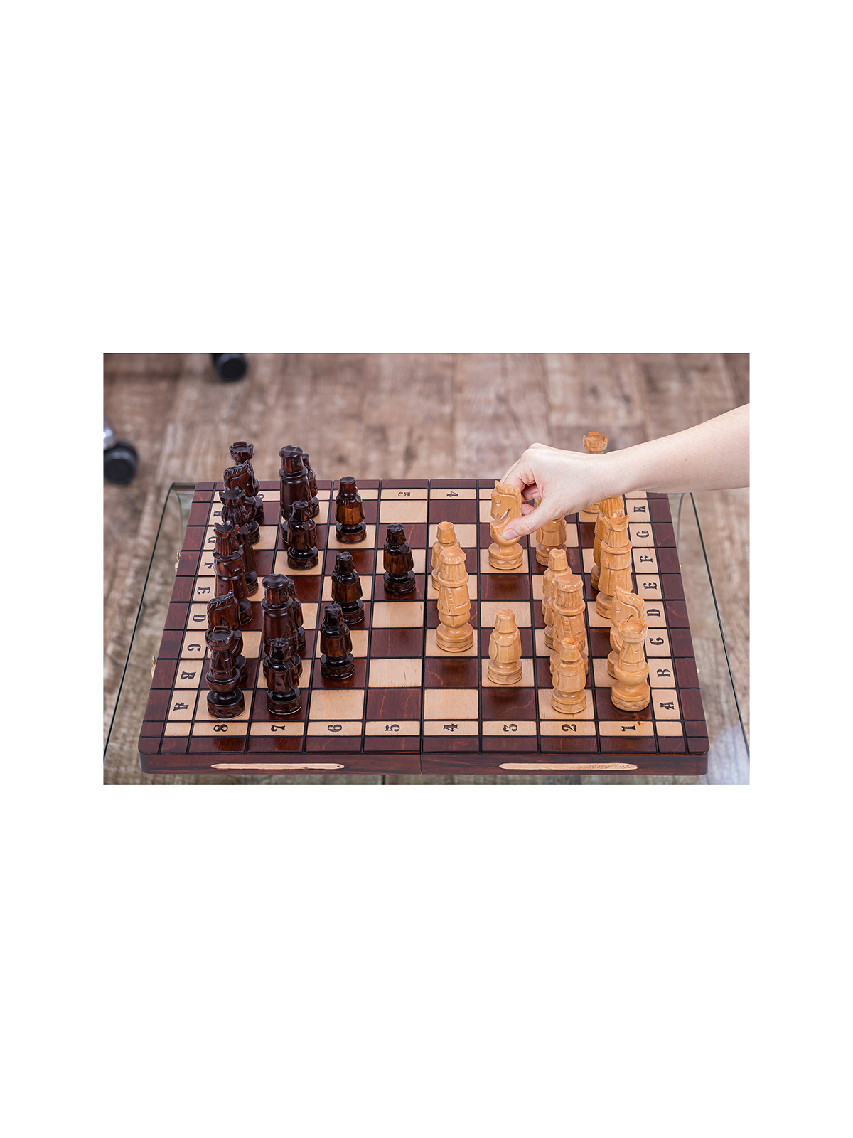 SQUARE - Wooden Chess Set - Wawel