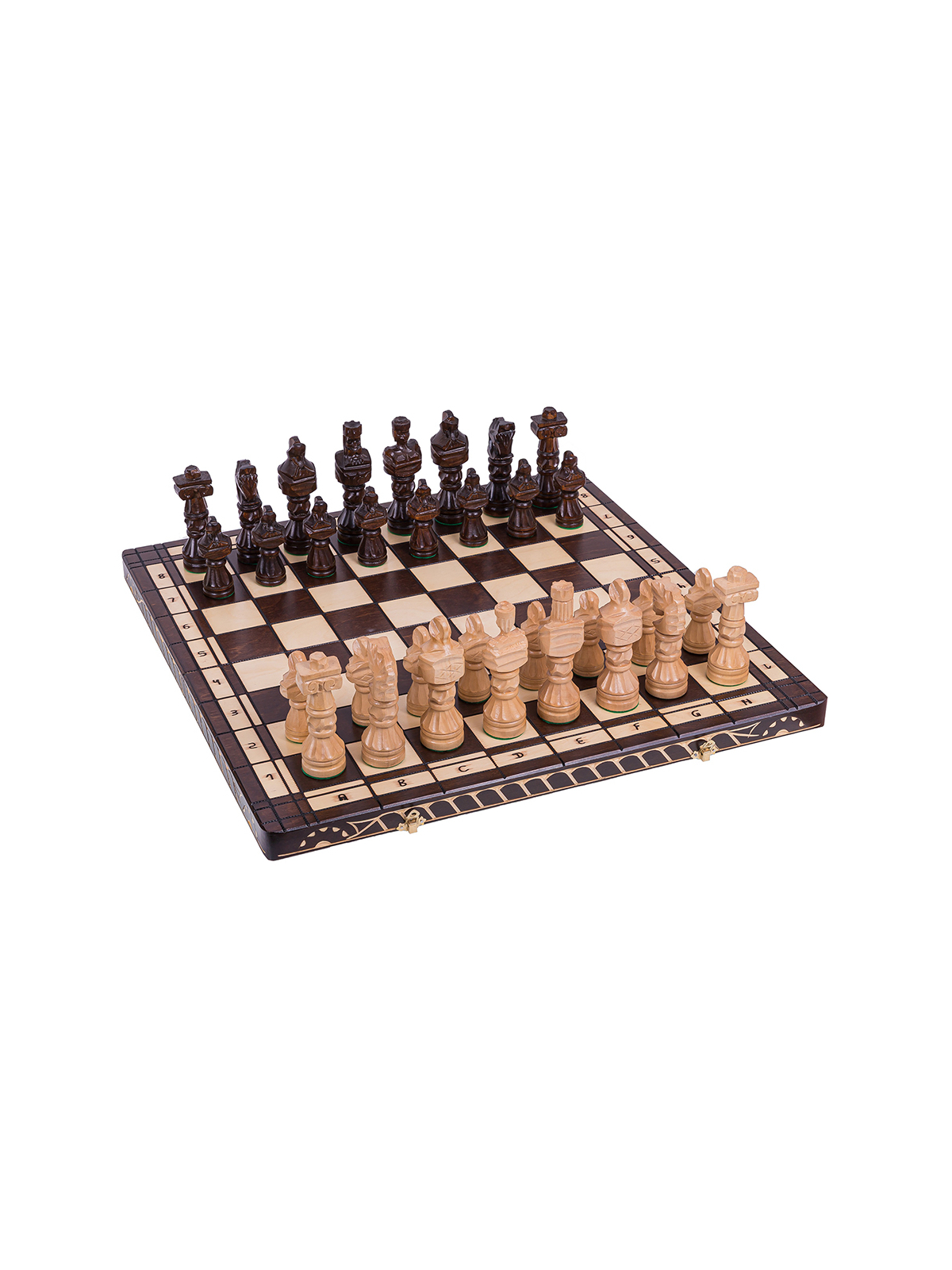SQUARE - Schach aus Holz Gladiator