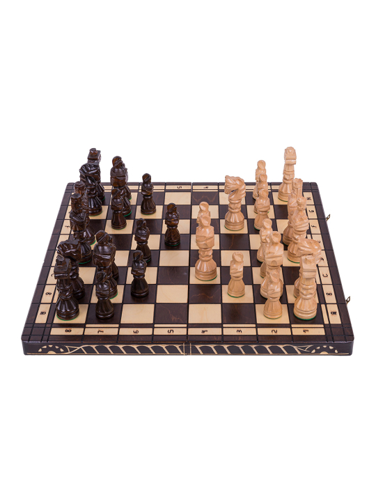 SQUARE - Schach aus Holz Gladiator