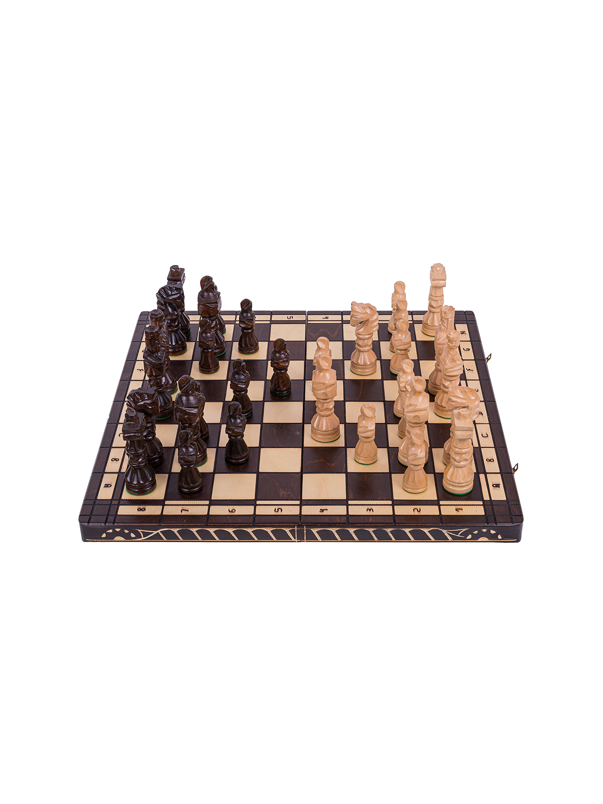 SQUARE - Schach aus Holz Gladiator