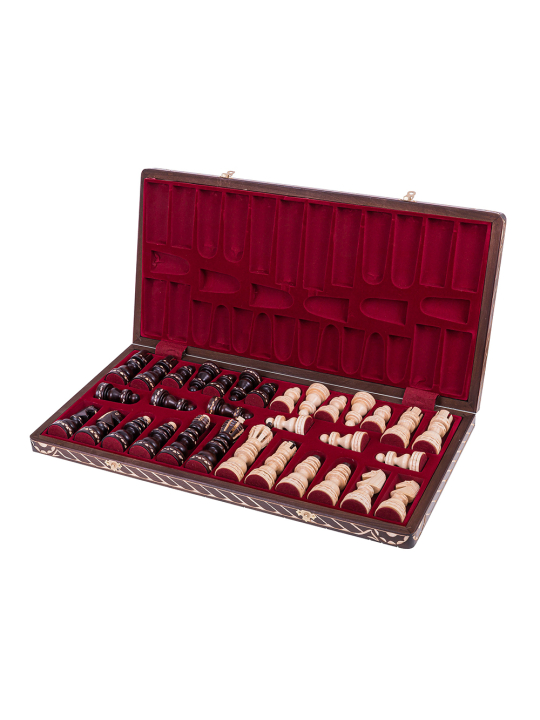 SQUARE - Wooden Chess Set - Versailles