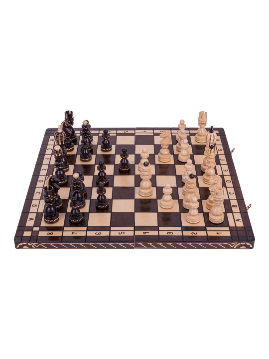 SQUARE - Wooden Chess Set - Versailles