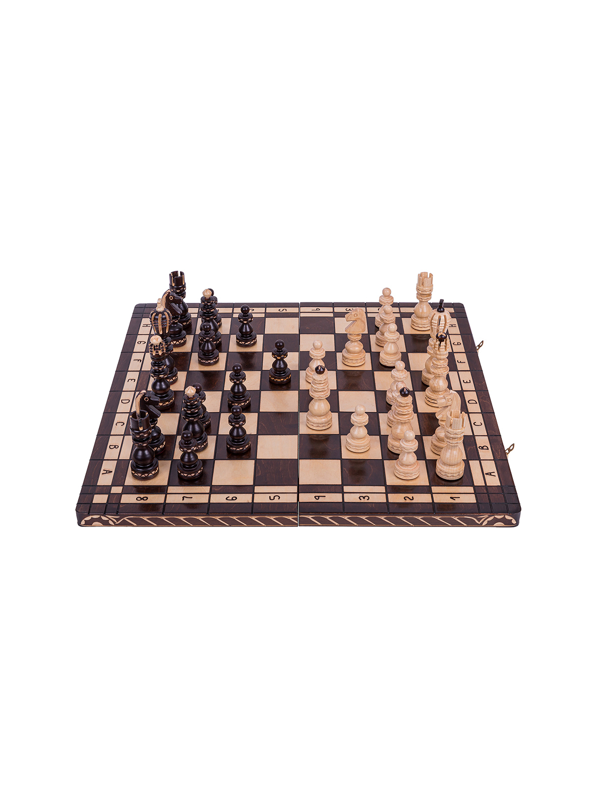 SQUARE - Wooden Chess Set - Versailles
