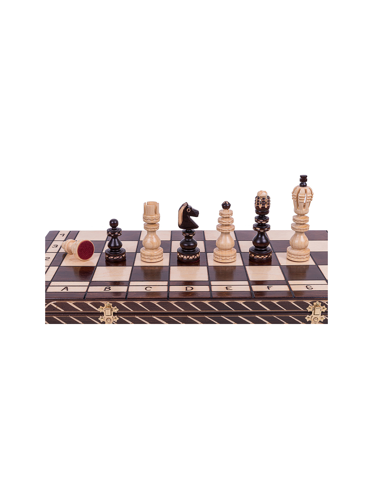 SQUARE - Wooden Chess Set - Versailles