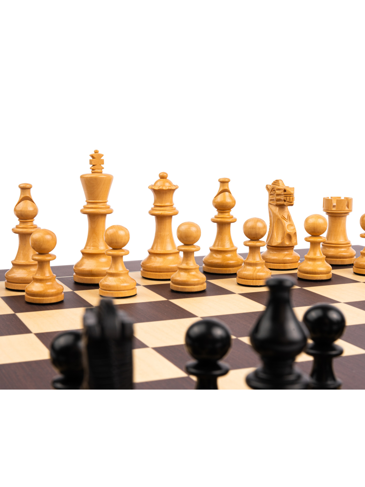 SQUARE - Boutique déchecs - Wenge Barcelona Delux - Jeu d'échecs