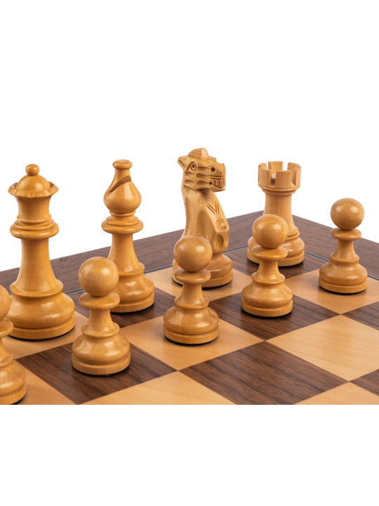 SQUARE- Online Chess Shop - Walnut Deluxe - Chess Set