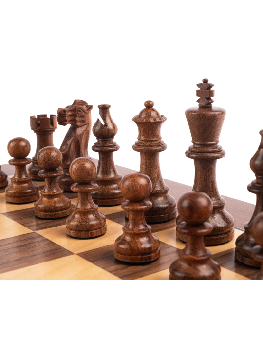 SQUARE - Boutique déchecs - Noyer Deluxe - Jeu d'échecs