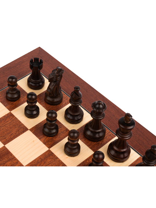 SQUARE- Online Chess Shop - Mahogany Deluxe - Chess Set
