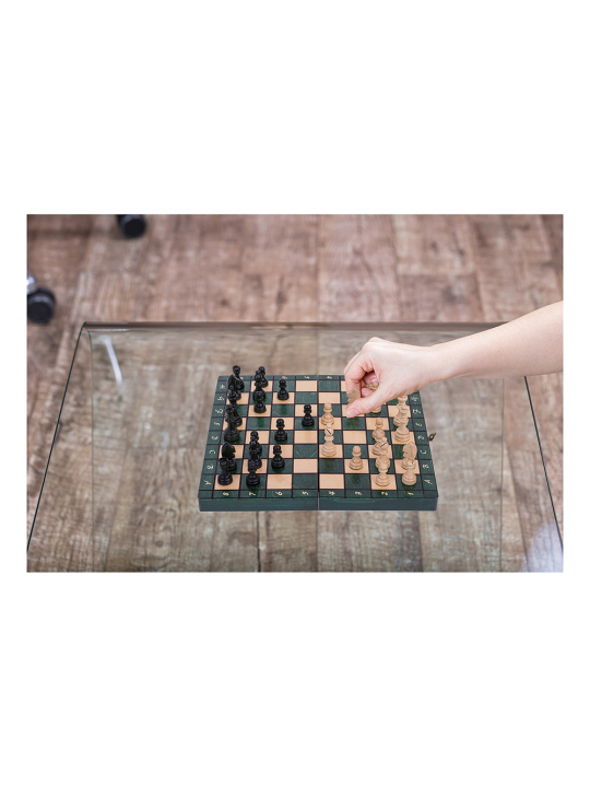 SQUARE - Chess Magnetic - 280 Green - Branding - Online Chess Shop