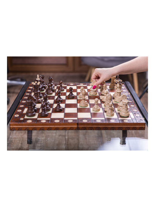 SQUARE - Wooden Chess Set Ambasador