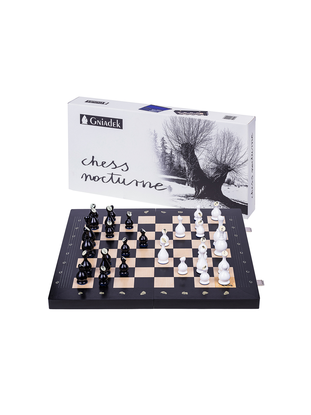 SQUARE - Szachy Drewniane Nocturne by Chopin - sklep : square-game.eu
