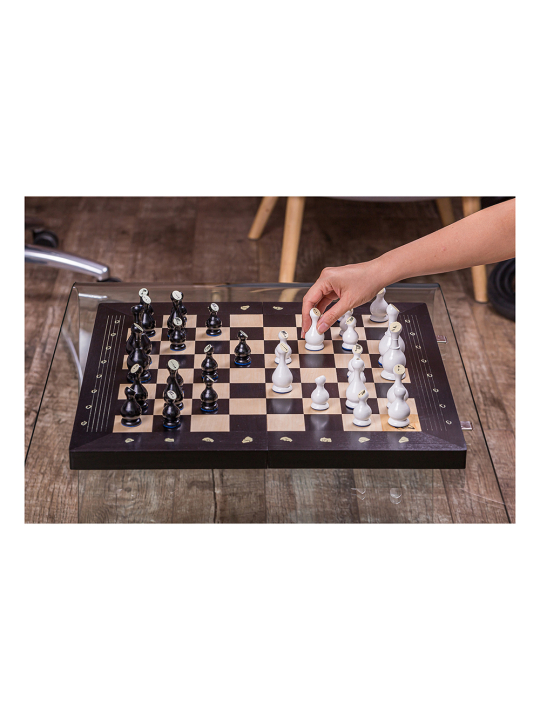 SQUARE - Szachy Drewniane Nocturne by Chopin - sklep : square-game.eu