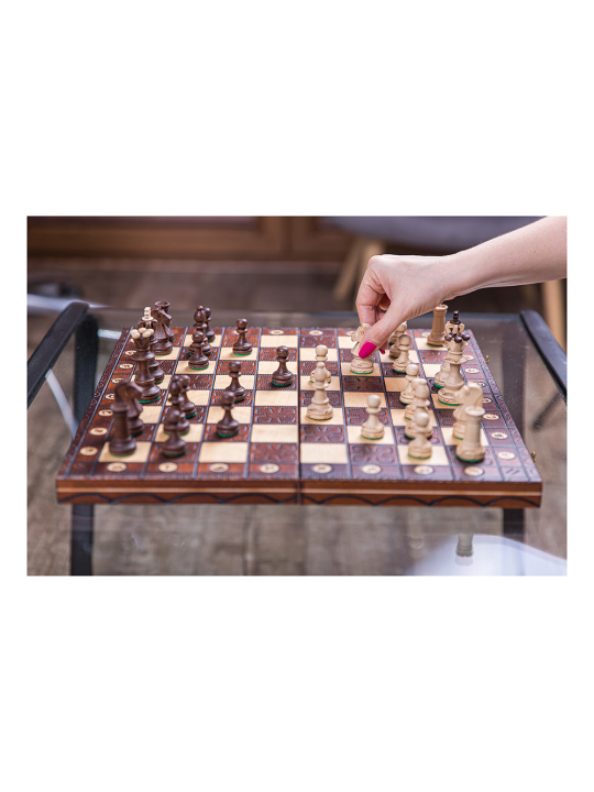 SQUARE - Szachy drewniane Junior - sklep - square-game.eu