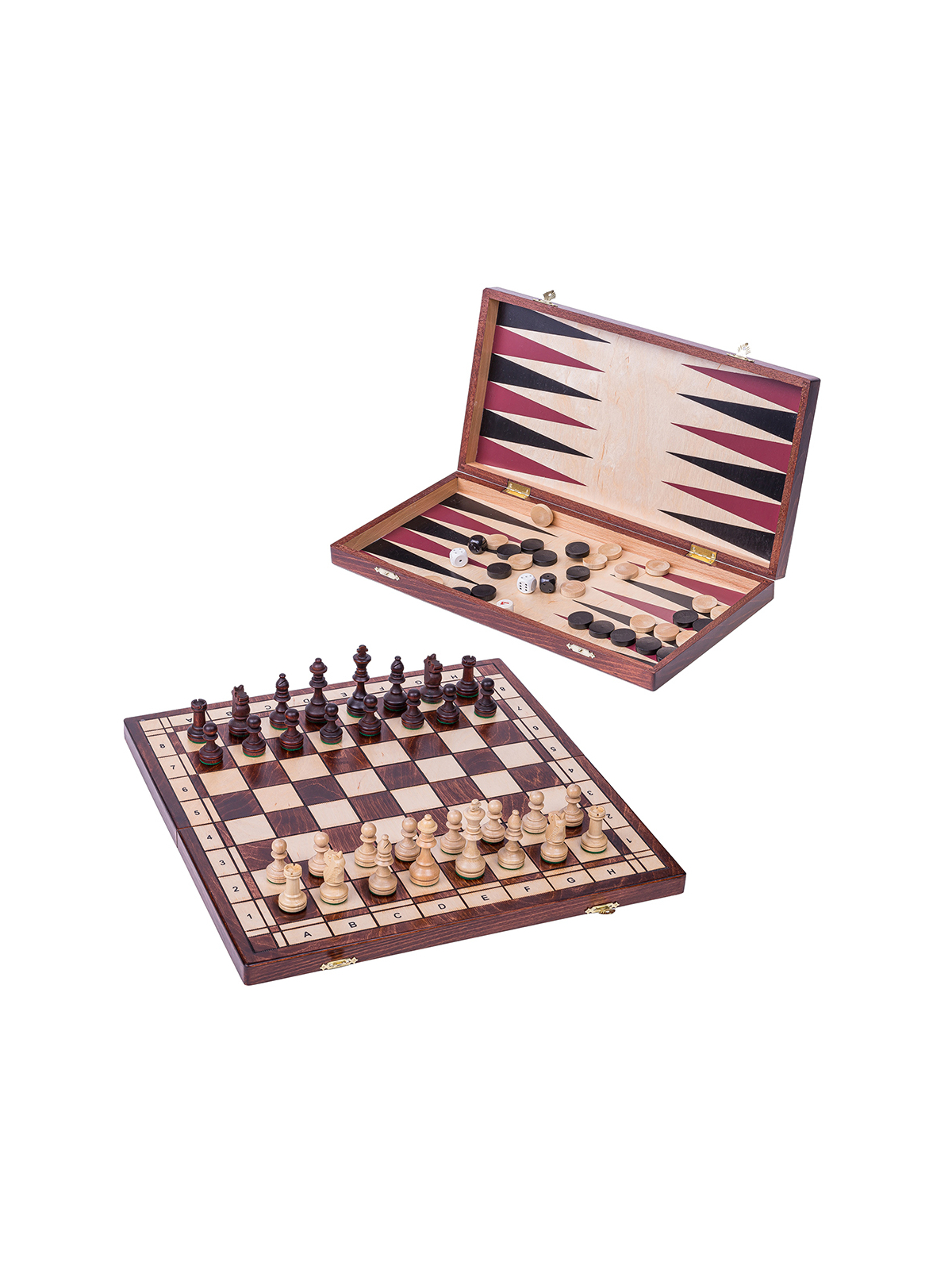 SQUARE - Spiel Senator - Schach + Dame + Backgammon
