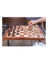 SQUARE - Schach Shop - Schachspiel Turnier Nr. 5 - Mahagoni WW