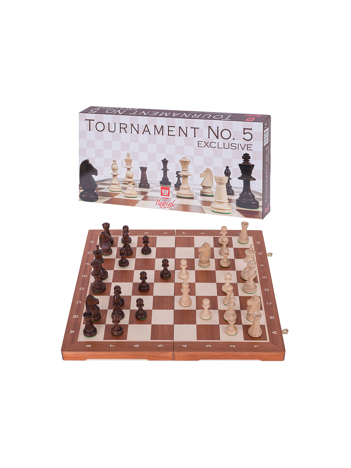 SQUARE - Negozio di scacchi - Scacchi - Staunton 5 - Mogano Exlusive