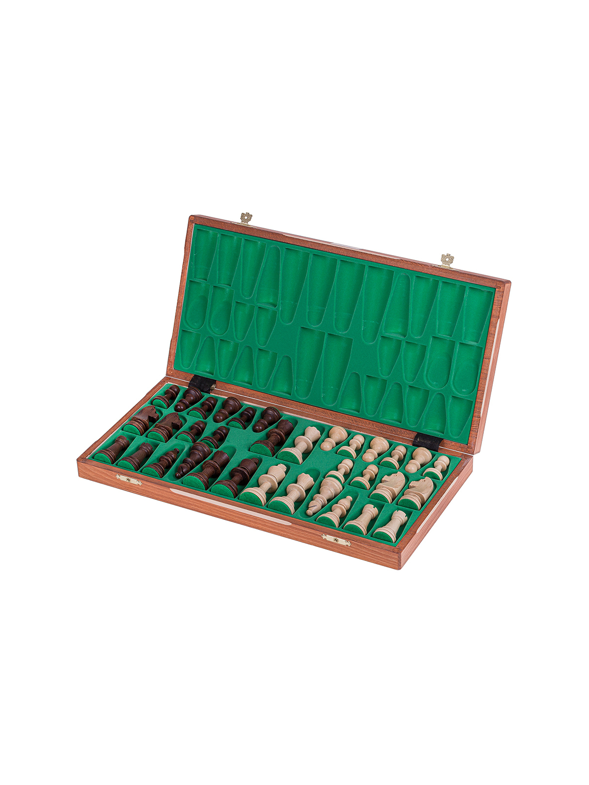 SQUARE - Schach Shop - Schachspiel Turnier Nr. 5 - Mahagoni Exlusive