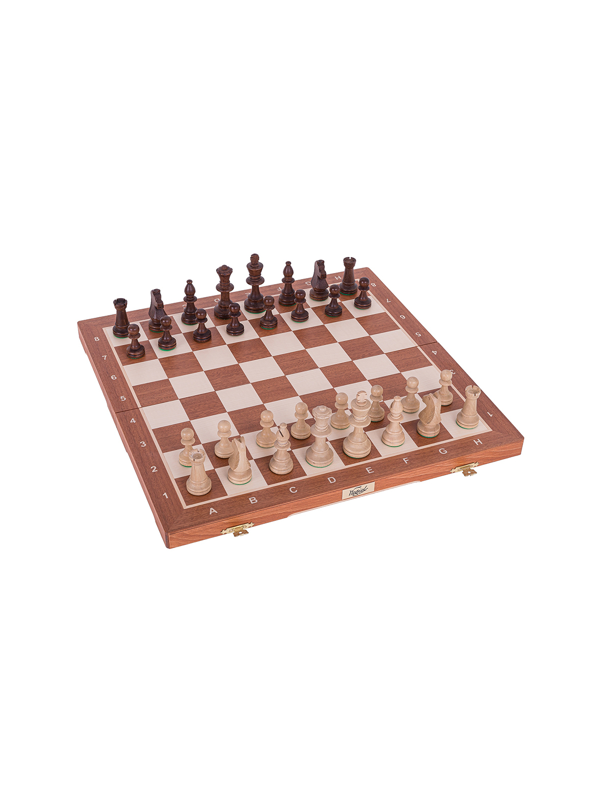 SQUARE - Schach Shop - Schachspiel Turnier Nr. 5 - Mahagoni Exlusive