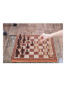 SQUARE - Schach Shop - Schachspiel Turnier Nr. 5 - Mahagoni Exlusive