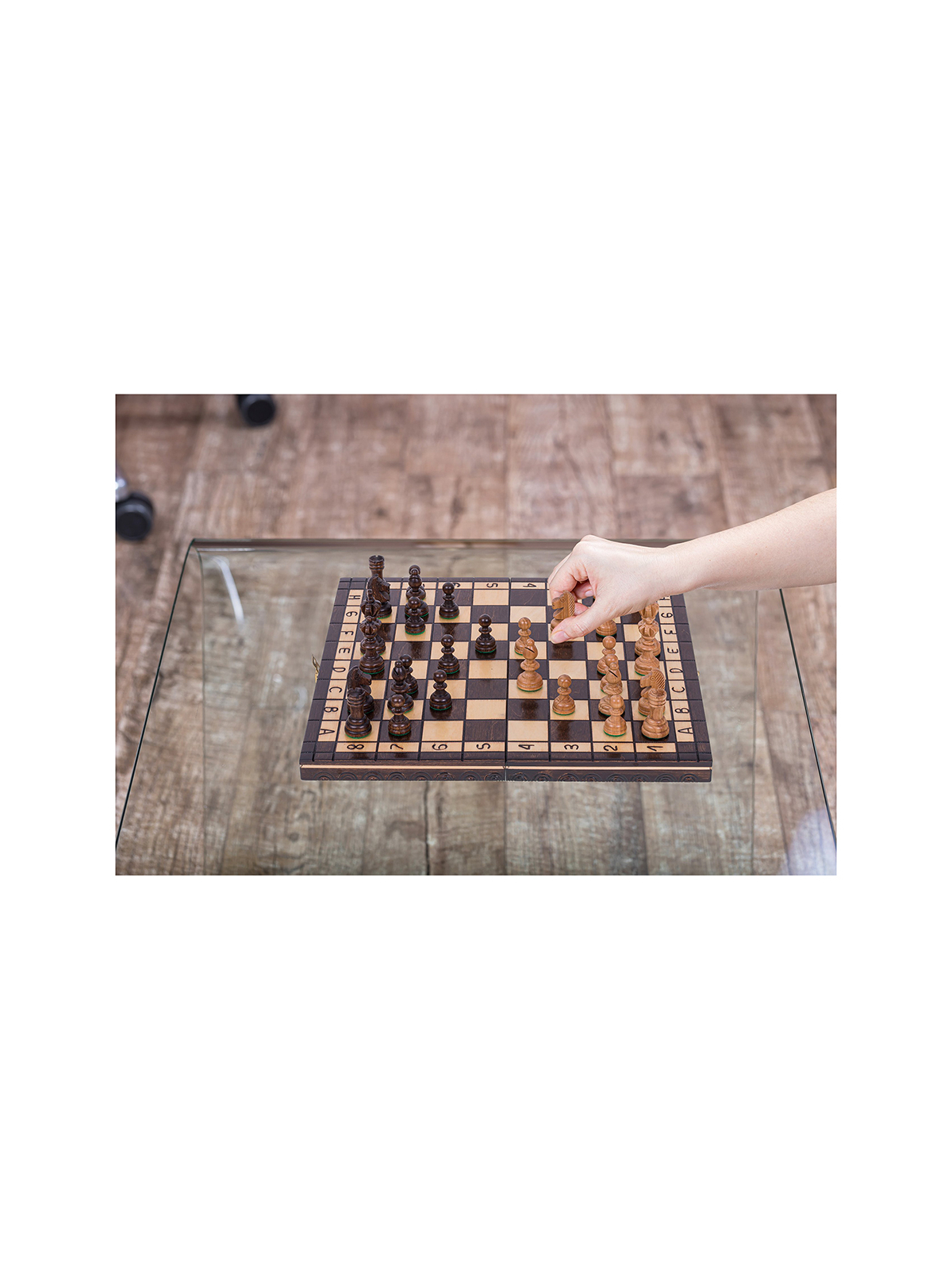 SQUARE - Schach + Dame - L