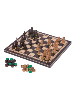SQUARE - Schach + Dame - L