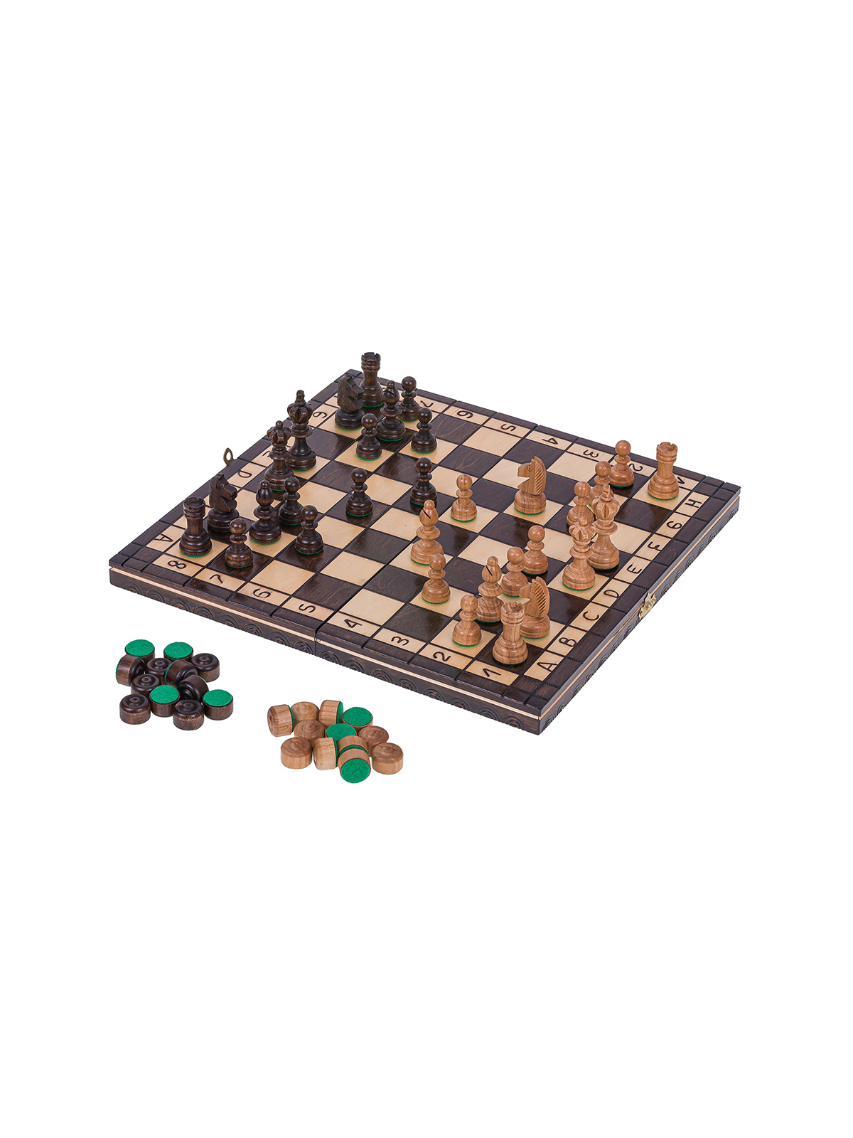 SQUARE - Schach + Dame - L