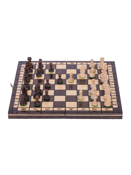 SQUARE - 2 in 1 - Échecs + Dames - M