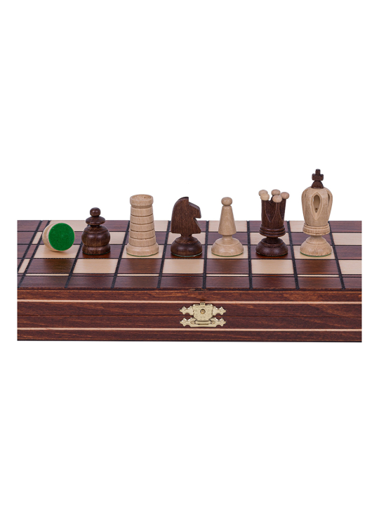 SQUARE - Wooden Chess Set - Chess Royal Small