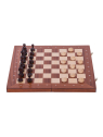 SQUARE - Chess + Checkers - XL- Mahogany - Online Chess Shop