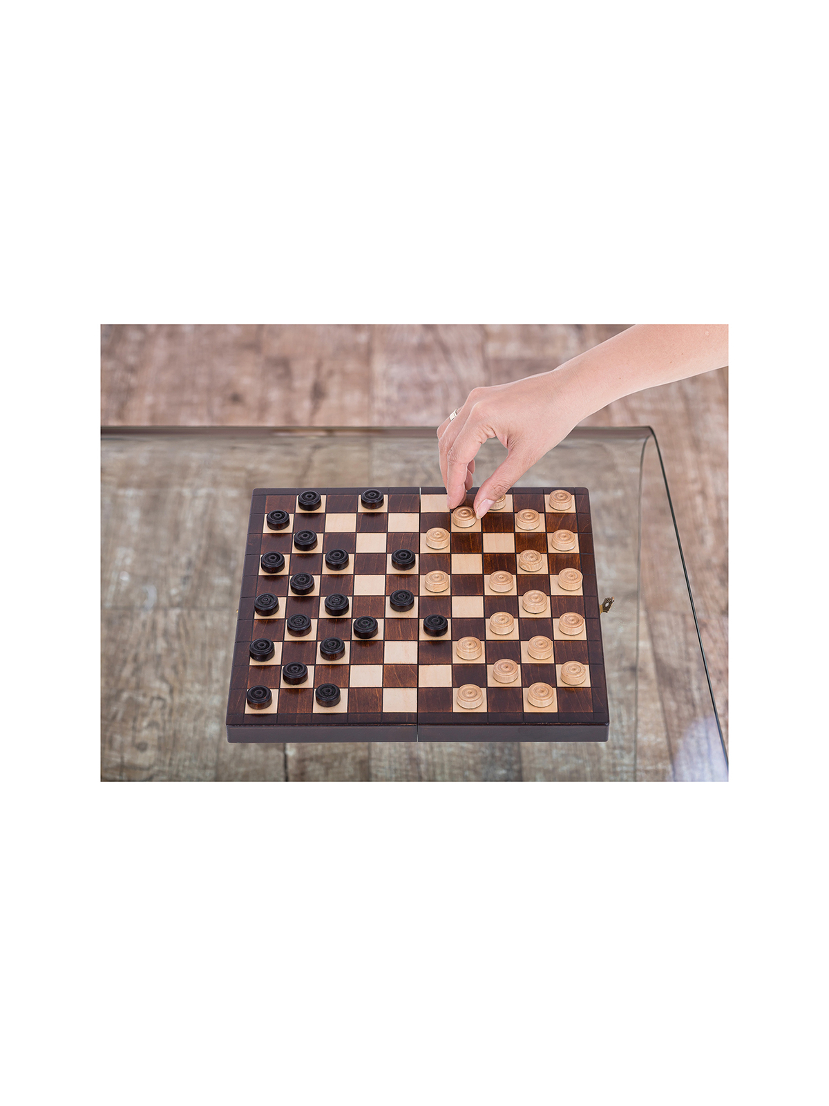 SQUARE - Magnetyczne Warcaby 100 Polowe AGG - sklep : square-game.eu