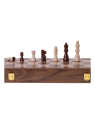 SQUARE - Chess Checkers Magnetic 380 - Walnut - Online Chess Shop