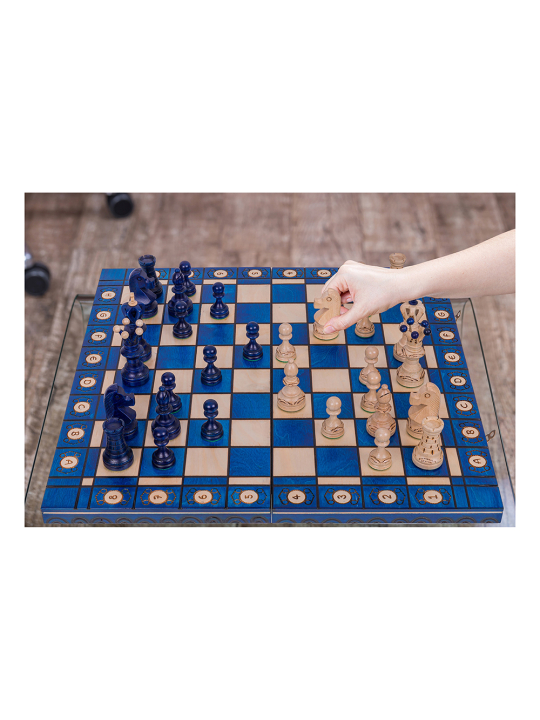 SQUARE - Wooden Chess Set Ambasador Green