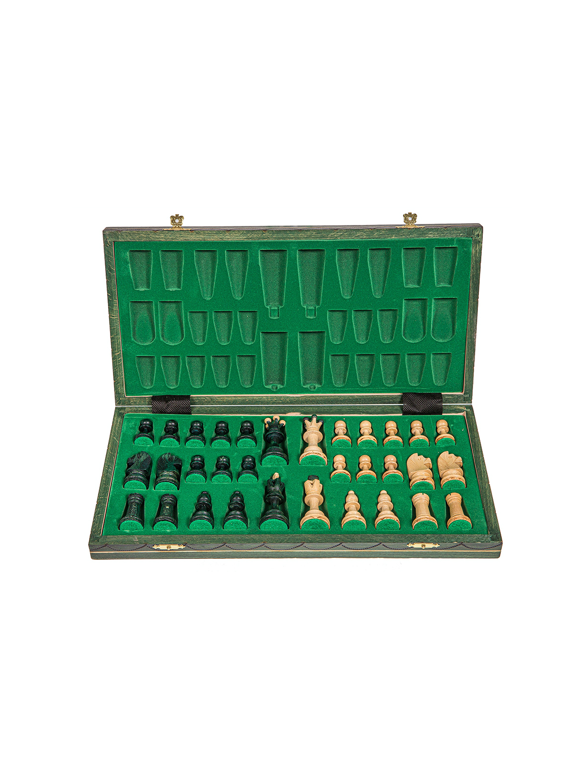 SQUARE - Wooden Chess Set Senator Green