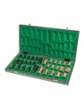 SQUARE - Wooden Chess Set Ambasador Green