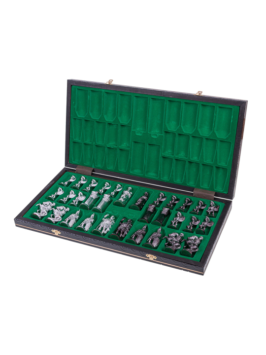 SQUARE - Echecs Romain - Silver Edition - Boutique échecs en ligne