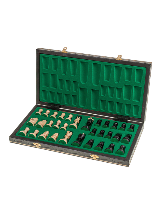 SQUARE - Wooden Chess Set Senator Blue