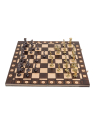 SQUARE - Wooden Chess Set Roman - Gold Edition - Online Chess Shop